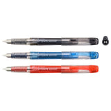 Platinum Pen - Pluma estilográfica Preppy Black Plumín Medio  0.5mm