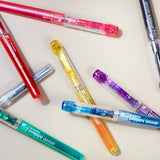 Platinum Pen - Pluma estilográfica Preppy Crystal Plumín fino  0.3mm