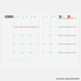 Hobonichi - Agenda Hobonichi Techo 2026 Original Book A6 - One Piece Edition  | Japonés - Día Página - Enero a Diciembre