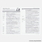 Hobonichi - Agenda Hobonichi Techo 2026 Original Book A6 - One Piece Edition  | Japonés - Día Página - Enero a Diciembre