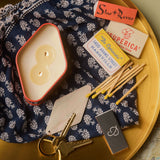 Paddywax - Station 3.5oz/99g Tin Candle | Driftwood Indigo