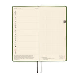 Hobonichi - Agenda Weeks MEGA | Colors Antique Green - Semanal - Enero a Diciembre 2026