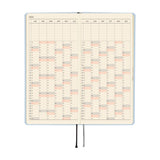 Hobonichi - Agenda Weeks MEGA | Colors Sky Mist - Semanal - Enero a Diciembre 2026