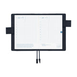 Hobonichi - Funda A6 Original Size | Colors: Black x Clear Blue