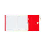 Hobonichi - Funda Cousin A5 | Tragen: Red