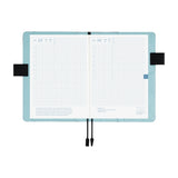 Hobonichi - Funda Cousin A5 | Colors: Black x Clear Blue