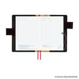 Hobonichi - Funda A6 Original Size | ONE PIECE magazine Straw Hat Luffy (Black)