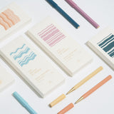 Ystudio- Bolígrafo Glamour Evolve - Ocean Sustainable Rollerball Pen - Sea Indigo