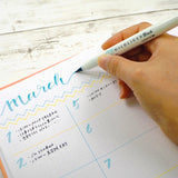 Zebra - Mildliner Brush Rotulador Pincel | Pack de 5 | Warm Set