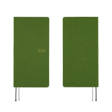 Hobonichi - Agenda Weeks MEGA | Colors Antique Green - Semanal - Enero a Diciembre 2026