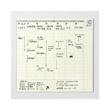 Traveler's Company - TRAVELER'S notebook 018 Free Diary (Weekly Vertical) | Regular Size