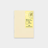 Traveler's Company - TRAVELER'S notebook 013 MD Paper Cream | Passport Size | Hojas lisas