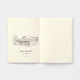 Traveler's Company - TRAVELER'S notebook 013 MD Paper Cream | Passport Size | Hojas lisas