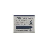 Traveler's Company - TRC Cartridge for BRASS Fountain Pen | Tinta Azul para pluma