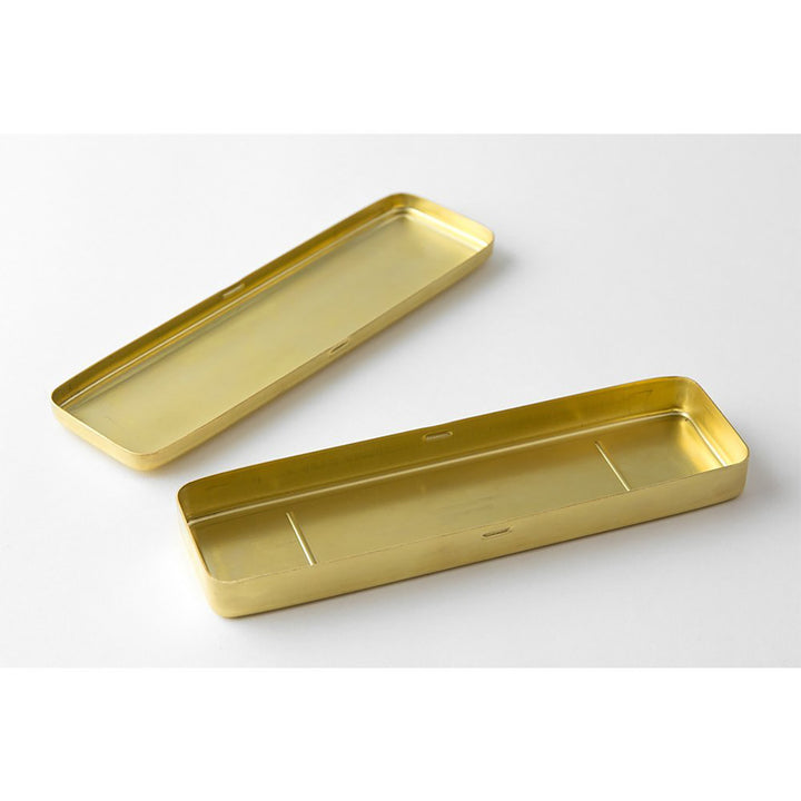 Traveler's Company - TRC BRASS Pen Case Solid Brass | Estuche de latón
