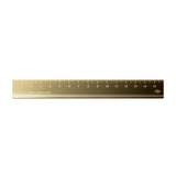 Traveler's Company- Traveler's Company - TRC Brass Ruler Regla de 15 cm., Reglas- Likely.es
