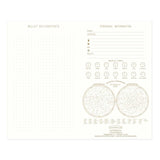 Designworks Ink - Soft Touch Journal | Hojas con Líneas | Purple + Nutmeg Stripe