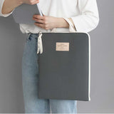 Iconic - Cottony A4 Laptop Pouch (13 Inch) | charcoal
