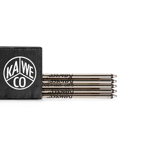 Kaweco- Kaweco - Minas de repuesto para bolígrafo D1 | Tinta Negra, Minas Bolígrafos- Likely.es