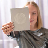 Tinne+Mia - Bullet Journal Notebook A6 Silver Moon | cuaderno con malla de puntos