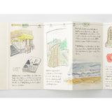 Traveler's Company - TRAVELER'S notebook 032 Accordion Fold Paper | Regular Size | Papel de acuarela