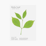 Appree - Notas Adhesivas | Hojas de Abedul Verde | Tamaño L