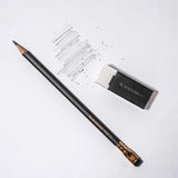 Blackwing - Soft Handheld Eraser + Holder - Goma de borrar y soporte metálico | Negro