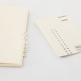 Midori MD Paper - MD Notebook Journal - Notebook | A5 | Sheets with dot mesh