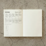Midori MD Paper - MD Notebook Journal - Notebook | A5 | Sheets with dot mesh