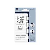 Midori - Index Clips Bookmark | silver