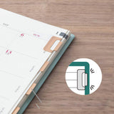 Midori - Index Clips Bookmark | golden
