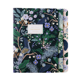 Rifle Paper Co. - Stitched Notebooks Set de 3 Cuadernos | Hojas con Líneas | Peacock