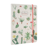Kokonote - Cuaderno Artesanal A5 Botanical Cacti and Succulents