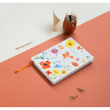 Kokonote - Cuaderno Artesanal A5 Botanical Flower