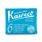 Kaweco- Kaweco - Ink Cartuchos de tinta 6 uds | Paradise Blue, Tinta- Likely.es