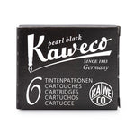 Kaweco- Kaweco - Ink Cartuchos de tinta 6 uds | Pearl Black, Tinta- Likely.es