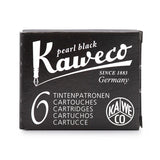 Kaweco- Kaweco - Ink Cartuchos de tinta 6 uds | Pearl Black, Tinta- Likely.es