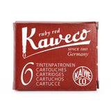 Kaweco - Ink Ink cartridges 6 units | Ruby Red