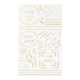 Midori - Transfer Sticker Foil |  Geometric Patterns
