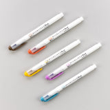 Zebra - Mildliner Brush Rotulador Pincel | Pack de 5 | Warm Set
