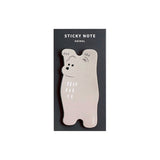 Iconic - Notas Adhesivas Animal | Brown Bear