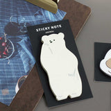 Iconic - Notas Adhesivas Animal | White Bear