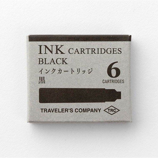 Traveler's Company- Cartuchos de tinta Traveler's Company 6 uds | Negro, Tinta- Likely.es