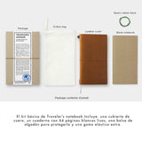 Traveler's Company - TRAVELER'S notebook Camel | Regular Size