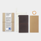 Traveler's Company - TRAVELER'S notebook Brown | Regular Size