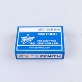 Zenith- Zenith - Caja de 1000 grapas 130/E 6/4, Grapadoras- Likely.es