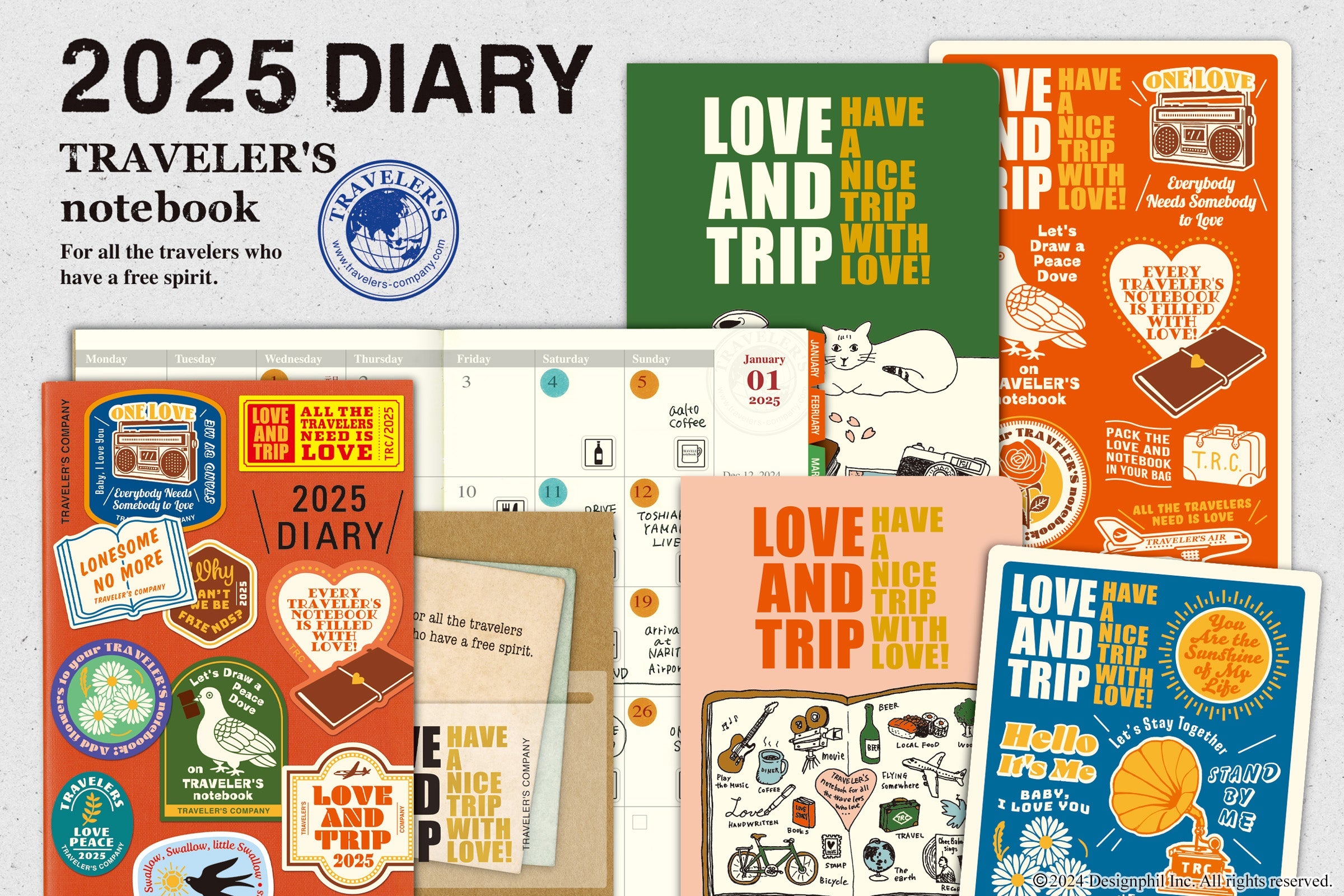 Traveler's Company - 2025 Diary