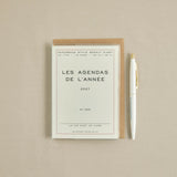 Hightide - Agenda semanal 2027 Poche A6 | Cream — detalle e interior de la colección