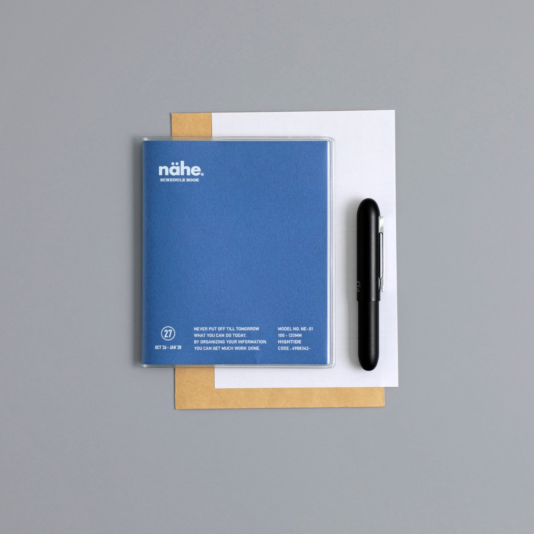 Hightide - Agenda mensual 2027 Nahe Square | Ivory — detalle e interior de la colección