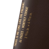 Hightide - Agenda mensual 2027 Houma Square | Navy — detalle e interior de la colección